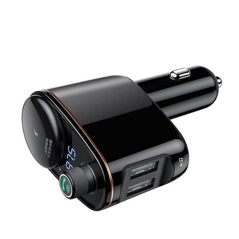 BASEUS Transmiter FM Bluetooth MP3 with car charger 2 x USB S-06 black CCHC000001