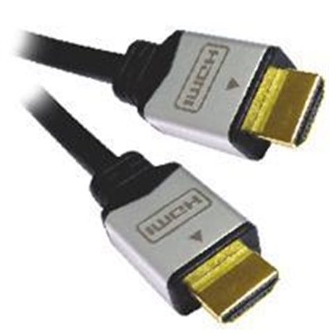 HDMI Kabel s pozl. konektory 10m - černý