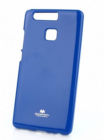 Obal / kryt na Huawei P9 modrý - Jelly Case Mercury