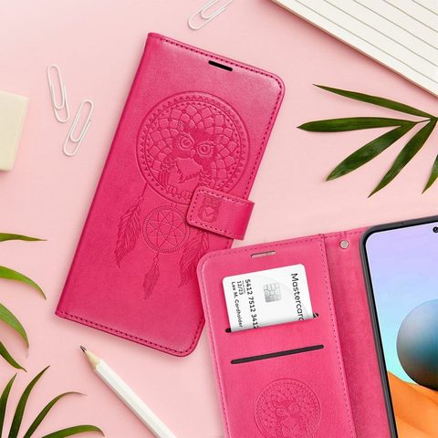 Pouzdro / obal na Xiaomi Redmi 12 4G / 12 5G mandala růžové - knížkové MEZZO
