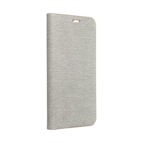Pouzdro / obal na Xiaomi Redmi Note 10 Pro stříbrné - knížkové Luna Book