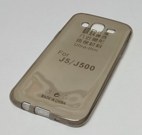 Obal / kryt na Samsung Galaxy J5 šedý - Ultra-thin