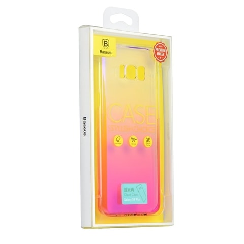 Obal / kryt na Samsung Galaxy S8 PLUS růžový - BASEUS Glaze Case