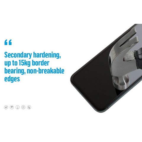 Tvrzené / ochranné sklo Samsung Galaxy A14 5G černé - 5D Mr. Monkey Glass