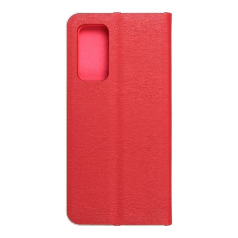 Pouzdro / obal na Xiaomi Mi 10T Pro 5G / Mi 10T 5G červený - knížkový Forcell LUNA book