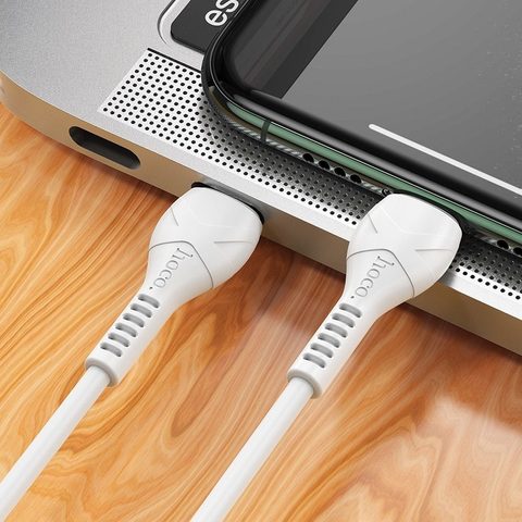 Kabel Type C / iPhone Lightning 8-pin bílý - HOCO