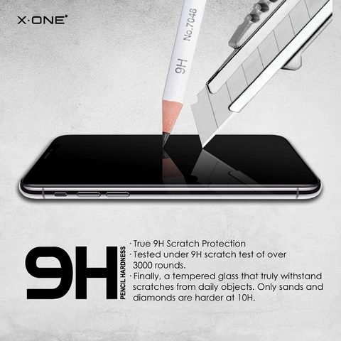 Tvrzené / ochranné sklo pro Apple iPhone 14 Pro / 15 - X-ONE Tempered Glass 9H (Strong Matte)