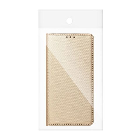 Pouzdro / obal na Xiaomi Redmi 10 zlaté - knížkové Smart Case
