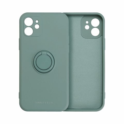 Obal / kryt na Apple iPhone 13 Mini zelený  - Roar Amber