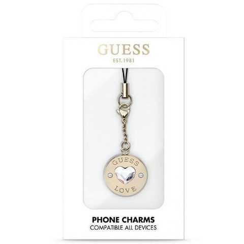 Guess Charms GUCPMHGLD (Heart Diamond Charm with Rhinestones)