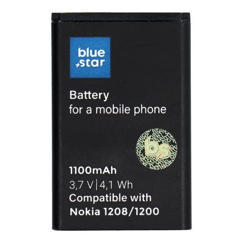 Battery Nokia 1208/1200 (náhrada za BL-5C) 1100 mAh Li-Ion Blue Star