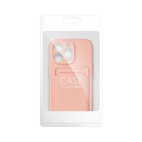 Obal / kryt na Apple iPhone 15 PRO růžový - CARD Case