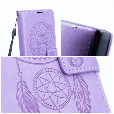 Pouzdro / obal na Samsung Galaxy S21 FE fialový - knížkový Mezzo Book