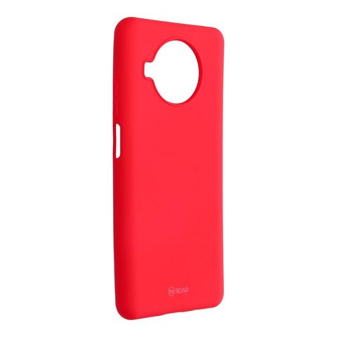 Obal / Kryt na Xiaomi Redmi Note 9 Pro 5G červené - Jelly Case Roar