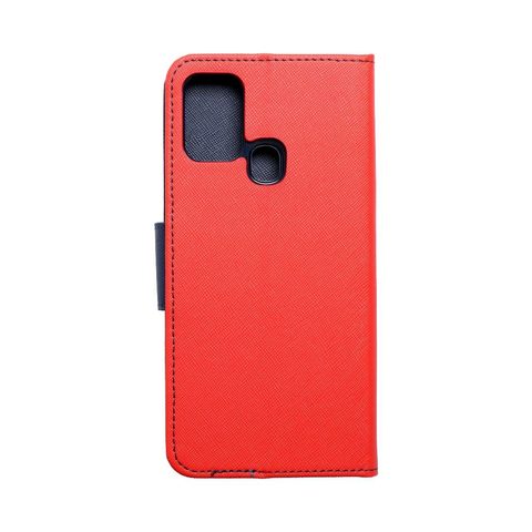 Pouzdro / obal na Samsung Galaxy M31 červené / modré - knížkové Fancy Book
