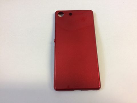 Obal / kryt na Sony Xperia M5 červený - Jelly Case Flash