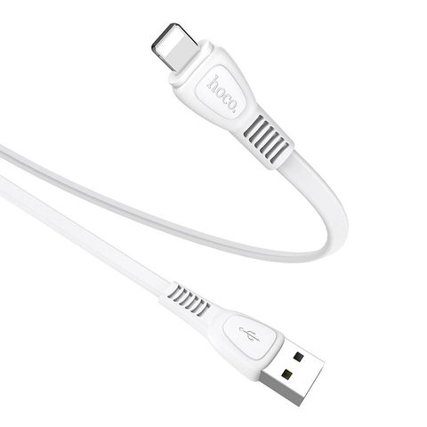 Nabíjecí a datový kabel pro iPhone USB / Lightning  1 m bílý - HOCO Noah NEO