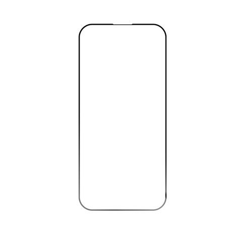 Tvrzené / ochranné sklo Apple iPhone 14 Pro Max černé 5D - Forcell