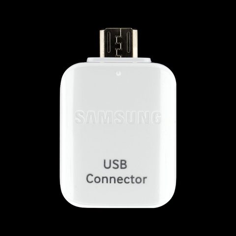 Adaptér / redukce USB na micro USB bílá - Samsung