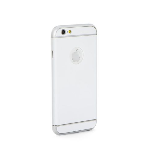 Obal / kryt na Apple iPhone 6 / 6S bílý - třídílný