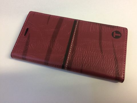 Pouzdro / obal na Samsung Galaxy S6 Edge červené - knížkové