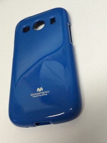 Obal / kryt na Samsung Ace Style LTE tmavě modrý - Jelly case