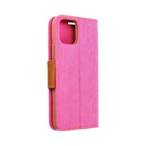 Pouzdro / obal na Xiaomi Redmi Note 12 4G růžový - knížkový CANVAS Book