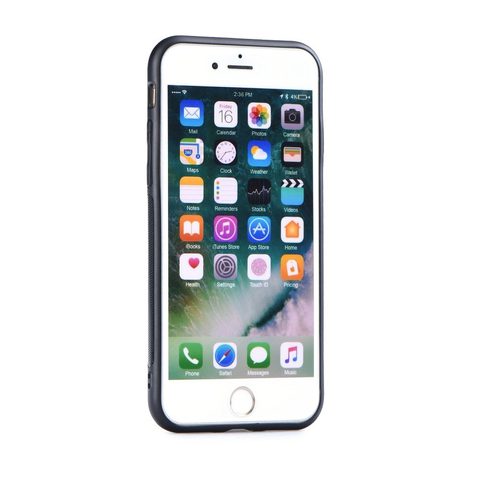 Obal / kryt na Samsung Galaxy A9 2018 bílý - skleněná záda
