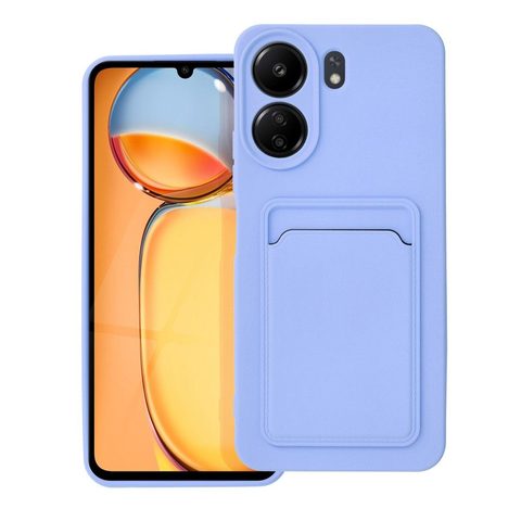 Obal / kryt na Xiaomi Redmi 13C fialový - CARD Case