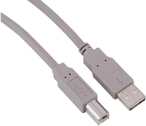 USB kabel pro tiskárny Premium Cord 1m - šedý