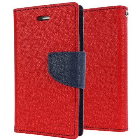 Pouzdro / obal na Sony E4g červené - knížkové Fancy Book