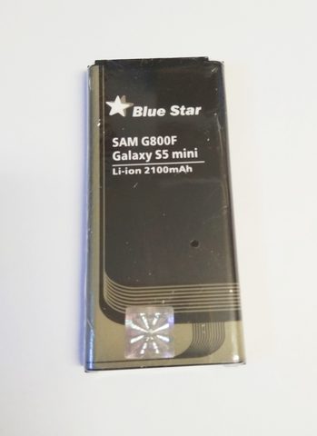 Baterie Samsung G800F Galaxy S5 Mini (náhrada zaEB-BG800BBE) 2100 mAh Blue Star premium