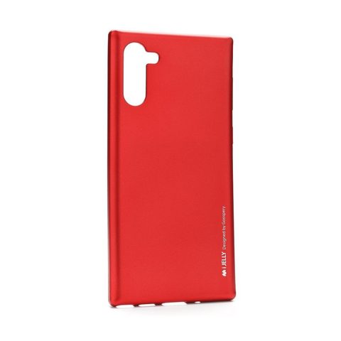 Obal / kryt na Samsung Galaxy Note 10 červený - i-Jelly Case Mercury