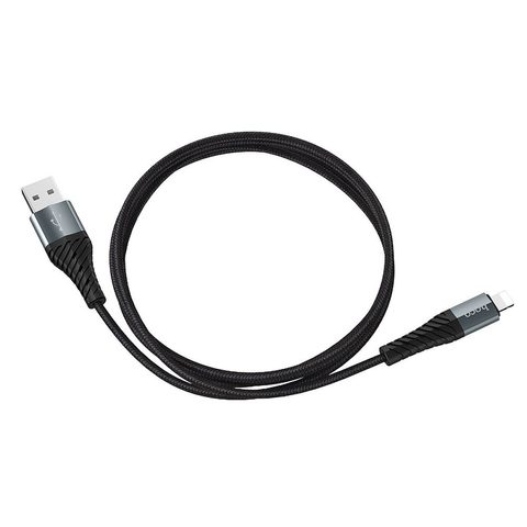 Datový kabel pro iPhone,8 pin X38, 1 metr, černý - HOCO