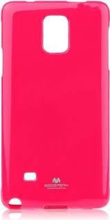 Obal / kryt na Samsung Galaxy NOTE 4 růžový - JELLY