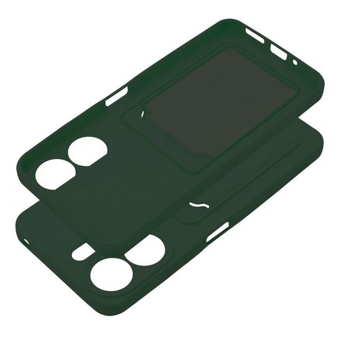 Obal / kryt na Xiaomi Redmi 13C zelený - CARD Case