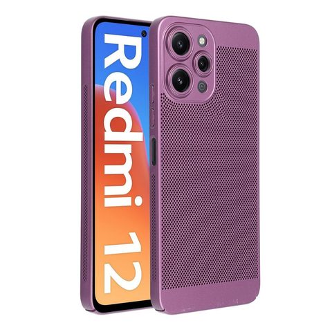 Obal / kryt na Xiaomi Redmi 12 4G / 12 5G fialový - BREEZY