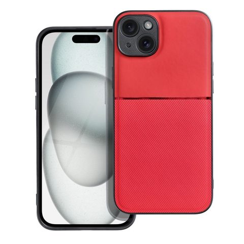 Obal / kryt na Apple iPhone 15 Plus červený - Forcell NOBLE