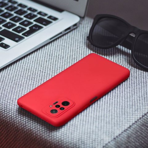 Obal / kryt na Xiaomi Poco M4 Pro 5G červený - Forcell SOFT