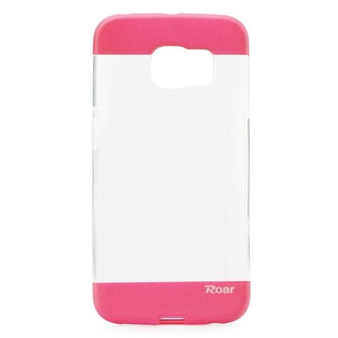 Obal / kryt na Sony Xperia M5 růžový - Roar Fit UP Clear