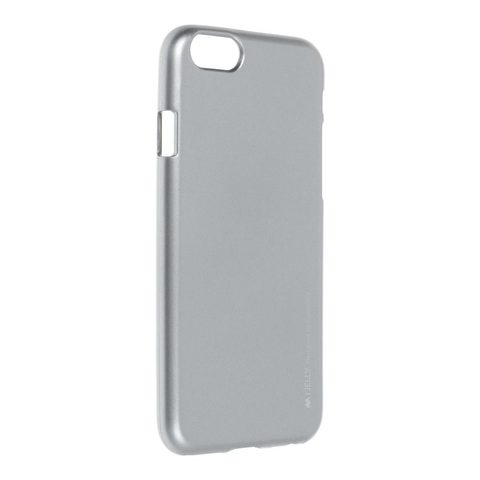 Obal / kryt na Apple iPhone 6 / 6S šedý - iJelly Case Mercury