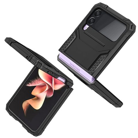 Obal / kryt na Samsung Galaxy Z Flip 4 5G černý - Forcell NITRO Case