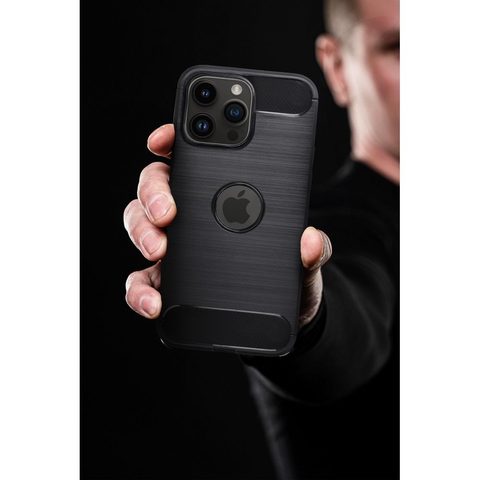 Obal / kryt na Motorola G54 černý - CARBON