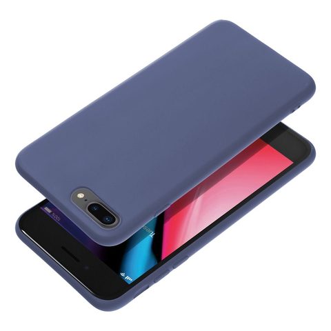 Obal / kryt na Apple iPhone 7 Plus / 8 Plus tmavě modrý - Matt Case