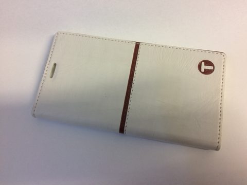Pouzdro / obal na Samsung Galaxy S6 bílé - knížkové