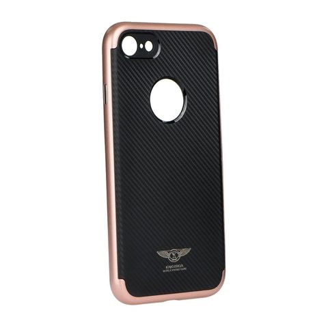Obal / kryt na Apple iPhone 7 / 8 / SE růžový - Kaku Silk DH