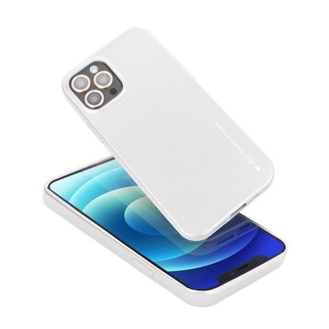 Obal / kryt na Samsung Galaxy S21 Ultra stříbrný - i-Jelly Mercury