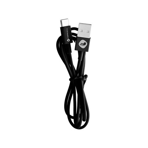 Datový kabel USB to Type C 2.0 2,1A C319 TUBE černý 1 metr FORCELL