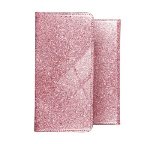 Pouzdro / obal na Samsung Galaxy S21 Plus růžové - knížkové Forcell SHINING