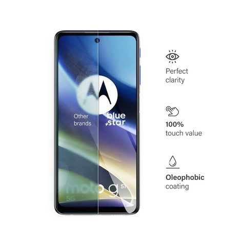 Tvrzené / ochranné sklo Motorola G51 - Blue Star